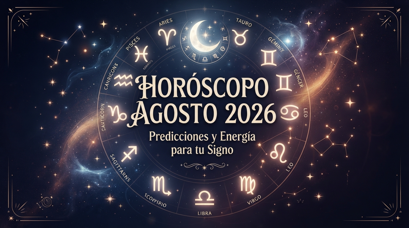 Horoscopo de agosto 2026