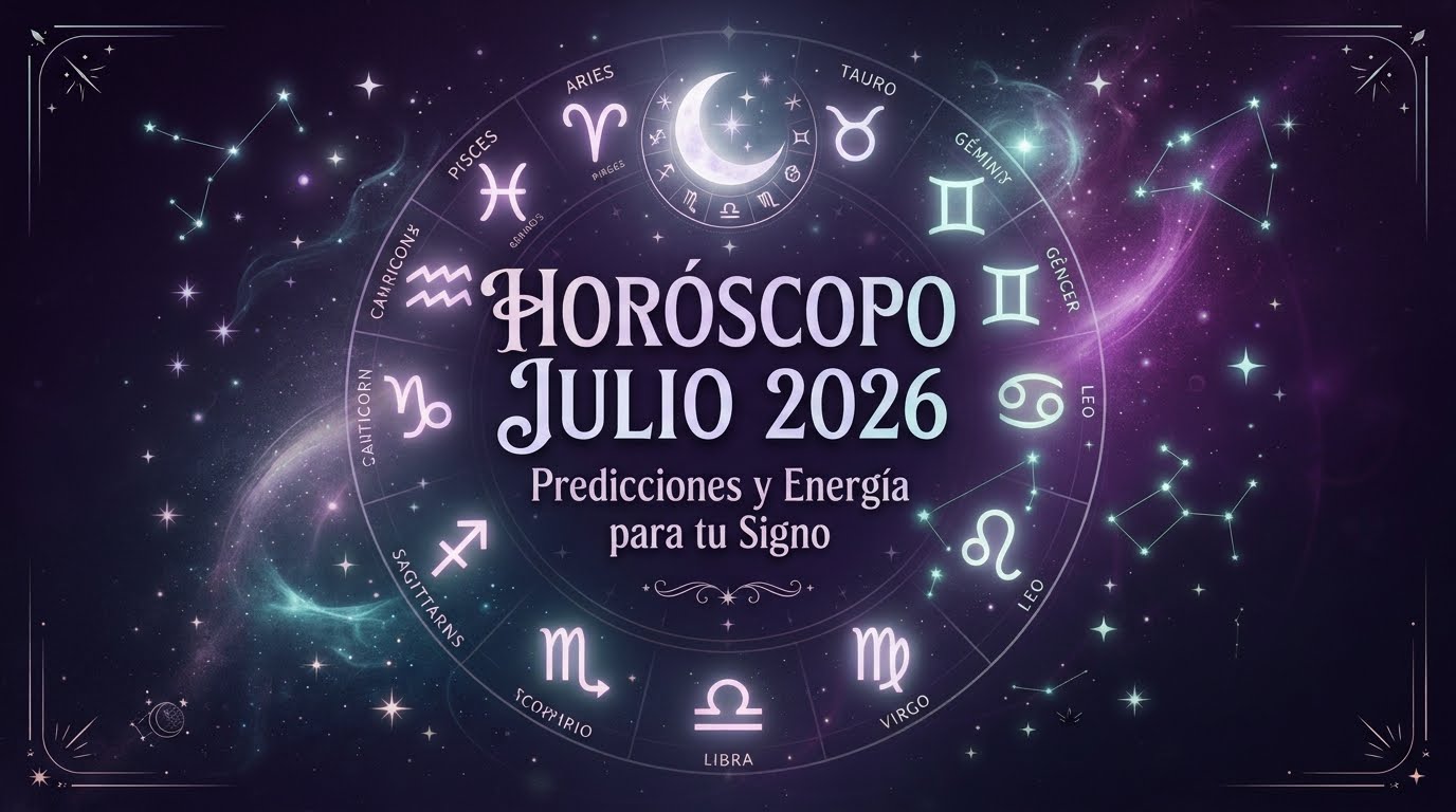  Tu horoscopo julio 2026